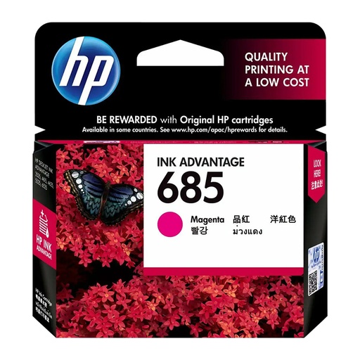 [CTG1401] HP 685 CZ123AA Magenta Ink Cartridge