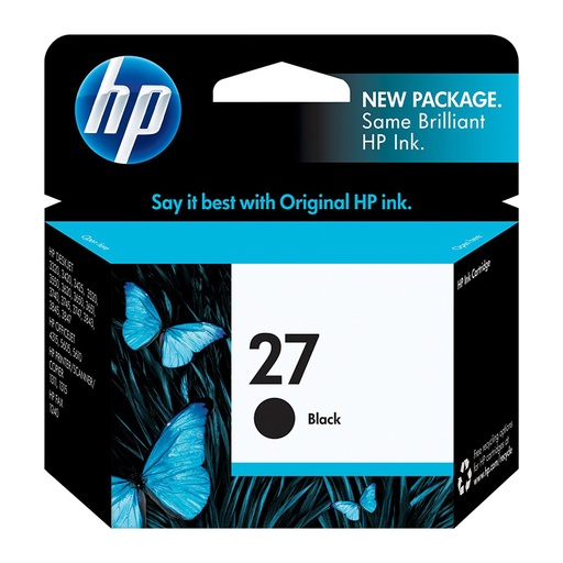 [CTG1485] HP27 C8727 BLACK INK CARTRIDGE