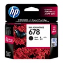 HP 678 Black Original Ink Advantage Cartridge (CZ107AA)