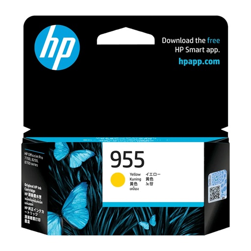 [CTG1699] HP 955 Yellow Original Ink Cartridge (L0S57AA)