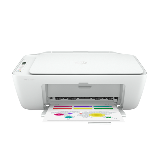 [PRT1030] HP DeskJet 2710 All-in-One Printer | Print, Copy, Scan, Wireless, 7/5 ppm (black/colour), HP 305 Black &amp; Tri-Color Ink