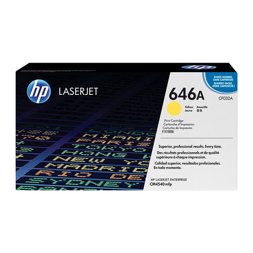 [TON1071] HP 646A CF032A YELLOW TONER