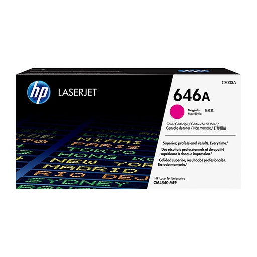 [TON1072] HP 646A CF033A MAGENTA TONER