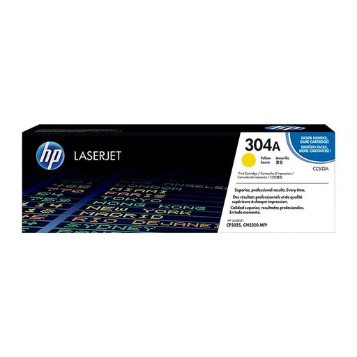 [TON1554] HP 304A CC532A YELLOW TONER