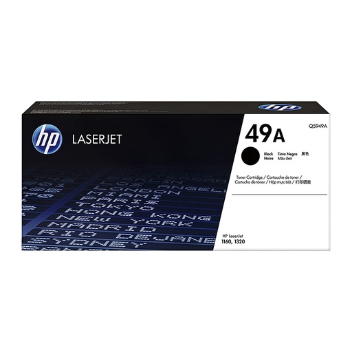 [TON1639] HP 49A Q5949A Black Original LaserJet Toner Cartridge