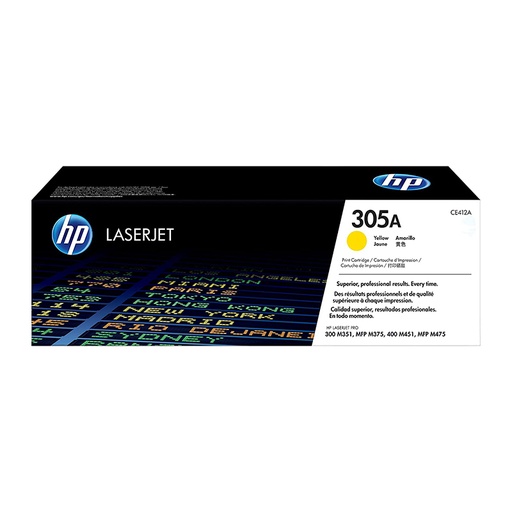 [TON1669] HP 305A CE412A Yellow Original LaserJet Toner Cartridge