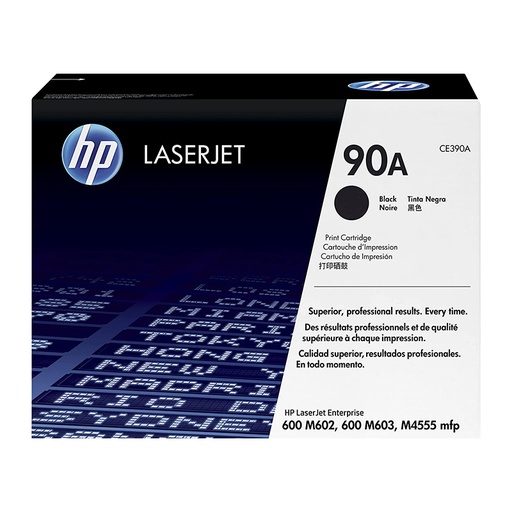 [TON1735] HP 90A CE390A Black Original LaserJet Toner Cartridge