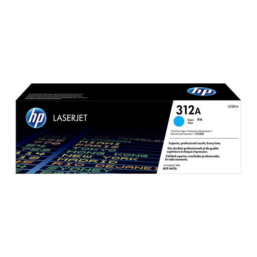 [TON1766] HP 312A CF381A CYAN TONER