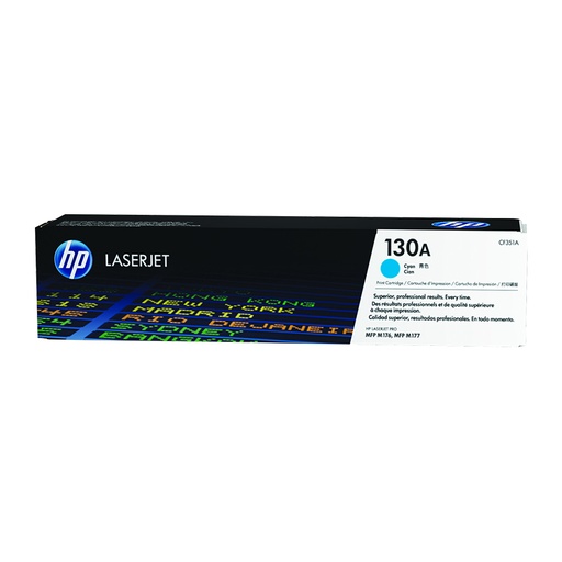 [TON1780] HP 130A CF351A Cyan Original LaserJet Toner Cartridge