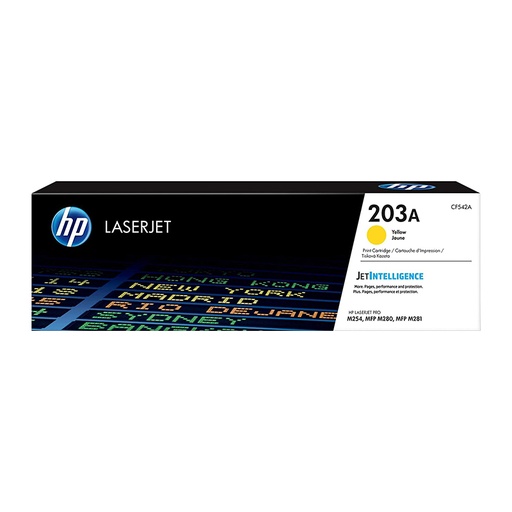 [TON1861] HP 203A CF542A Yellow Original LaserJet Toner Cartridge