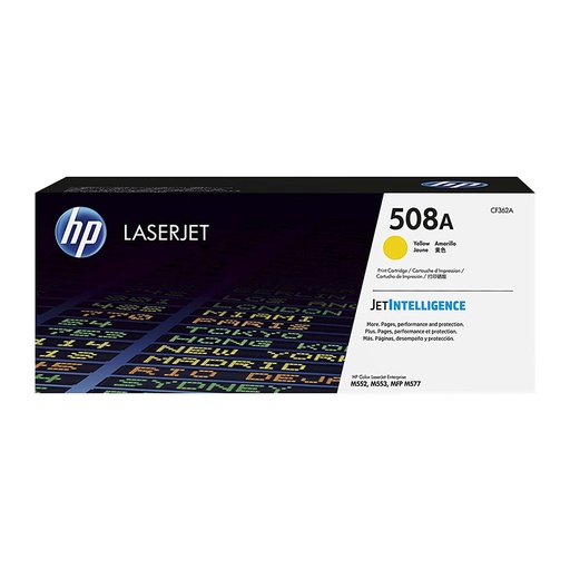 [TON1876] HP 508A CF362A Yellow Original LaserJet Toner Cartridge