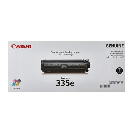 [TON1915] CANON 335E BLACK GENUINE TONER