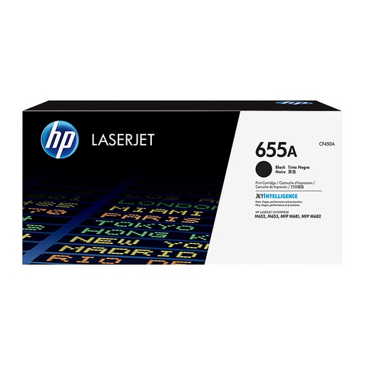 [TON1967] HP 655A CF450A Black Original LaserJet Toner Cartridge