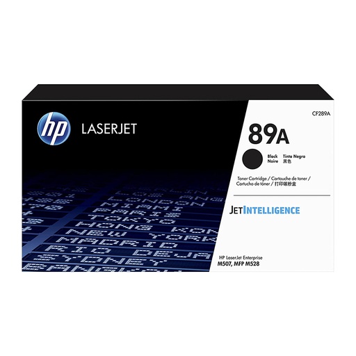 [TON1986] HP 89A CF289A Black Original LaserJet Toner Cartridge