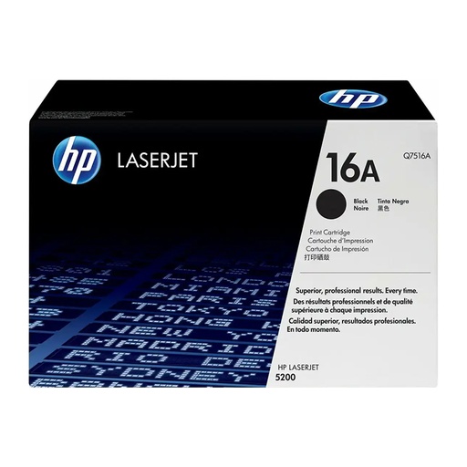 [TON992] HP 16A Q7516A BLACK TONER