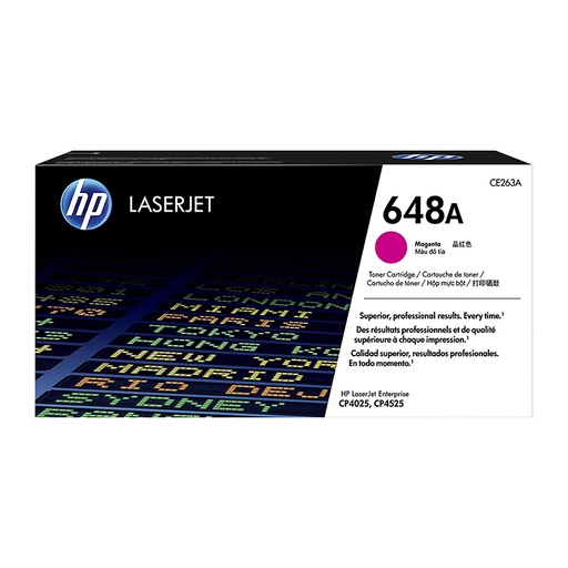 [TON1286] HP 648A CE263A Magenta Original LaserJet Toner Cartridge