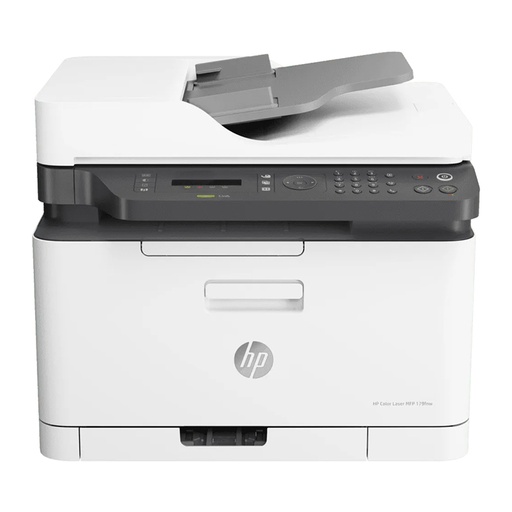 [PRT1073] HP Color Laser MFP 179fnw | Functions: Print, Scan, Copy, Fax; Up to 600 x 600 dpi Print, USB, Network, Wireless &amp; WiFi Direct, Up to 4ppm Colour Print, Up to 18ppm Mono Print, 40 Sheet ADF, Up to 20,000 Pages/Month, HP 117A CYMK Toner