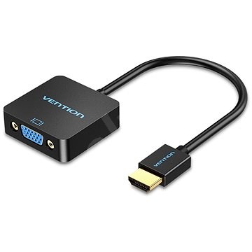 [CON258] Vention® HDMI to VGA Converter 0.15M Black (42154)