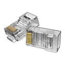 Vention® Cat6 UTP RJ45 Modular Jack Transparent EZ Type (IDDR0-100)