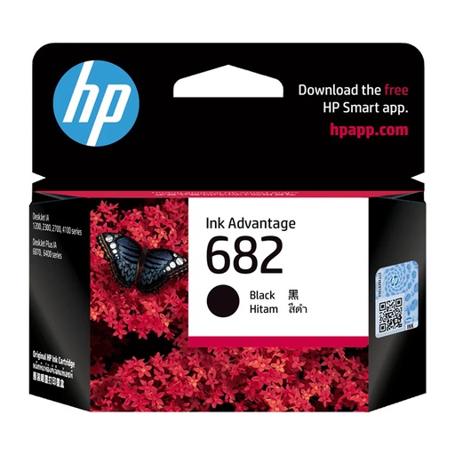 [CTG1749] HP 682 Black Original Ink Advantage Cartridge (3YM77AA)