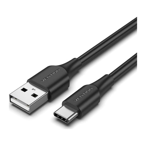 [CBL1216] Vention USB 2.0 A Male to USB C 3A Cable 1.5m Black