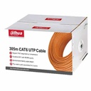 Dahua CAT6 Network Cable Roll 305M DH-PFM920I-6UN-CN (Orange)