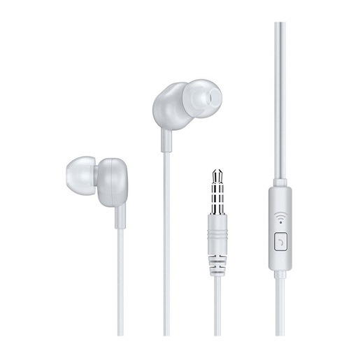 [ERP42010] REMAX Wired Earphone RW-105 - White