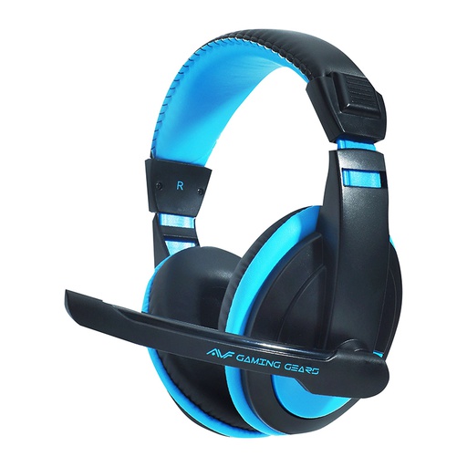 [HDP42021] AVF Gaming Surf 5 Wired Gaming Headset - Black/Blue (HM-SURF5-BL)