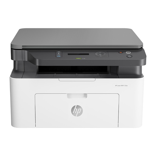 [PRT42448] HP Laser MFP 135w Printer (107A Toner) | Functions: Print, Scan, Copy; Print Speed: 21 ppm (black); Connectivity: USB, Wi-Fi; Replacement toner: HP 107A Toner